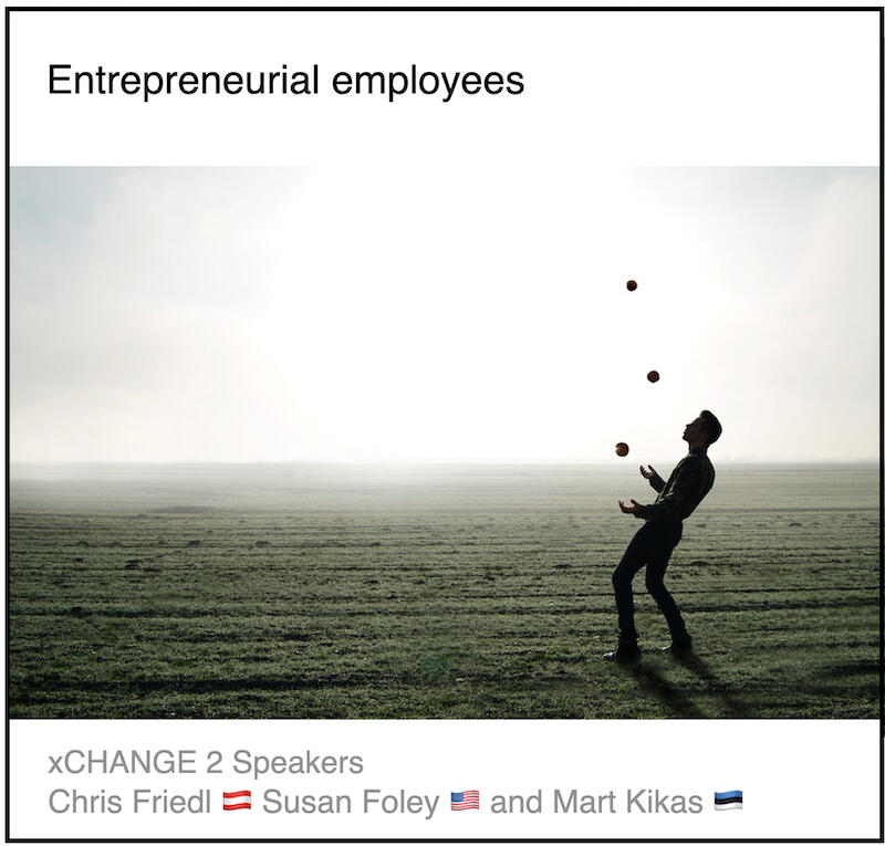 Download PDF: Entrepreneurial employees by Chris Friedl (FH Joanneum, Austria) and Susan Foley (Corporate Entrepreneurs, USA) and Mart Kikas (Estonian Business School, Estonia)